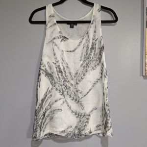 Forever 21 Sheer feather tank